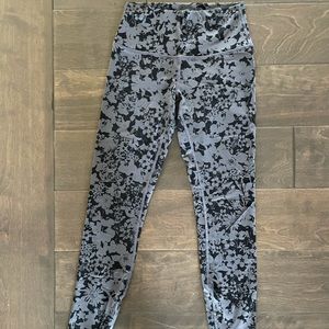 Floral lululemon leggings